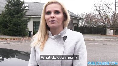 PublicAgent Desperate MILF Fucks for a Job
