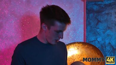 MOMMY4K. Masturbating Mom to the Rescue. Hot sex with Brittany Bardot