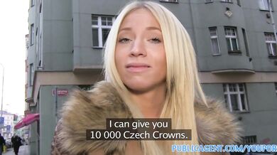 PublicAgent Kaira stunning blonde in tight jeans fucked by big cock