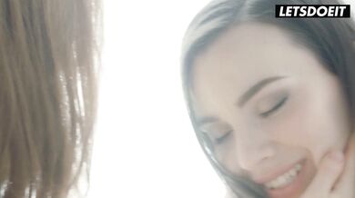 Euro Babes Jia Lissa and Adel Morel Indulge In Steamy Sensual Sex - LETSDOEIT