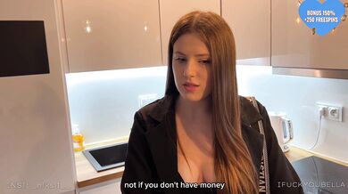 Young slutty realtor accepts payment with dicks, blowjobs and sex