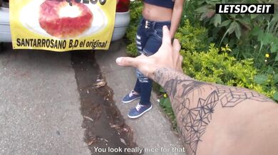 Hot Pickup and Fuck with Adriana Betancur and Stranger - MAMACITAZ