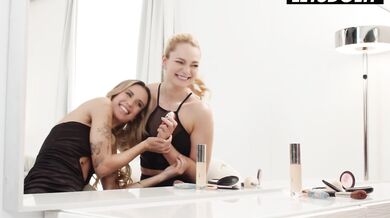 StepSisters Get Ready For A Steamy Threesome.Mellany Lapiedra, Leanne Lace / WHITEBOXXX