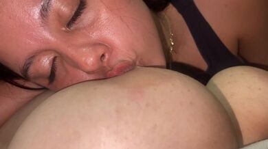 Luna has a strong desire for my milk!