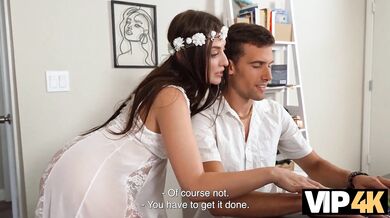 VIP4K. Amuse the Muse. Hot sex with Aubree Valentine