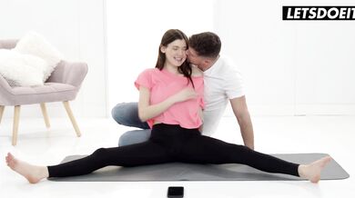 Brunette Chick Ariana Shine Has Her Sweet Pussy Banged Good by Lover - LETSDOEIT