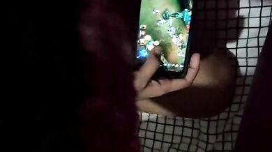 Mobile Legend Scandal. Step daughter Fuck while playing Games Got Creampie
