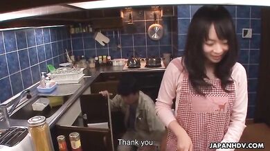 Lovely Housewife Had Wild Sex With A Plumber - Nozomi Hazuki
