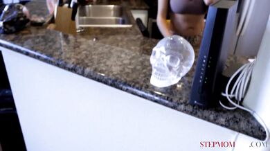 Naughty Brunette Stepmom Anissa Kate Rides And Sucks Off Big Dick Stepson Brad Newman