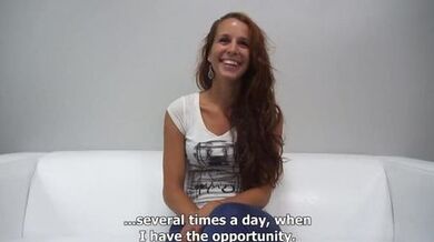 Passionate Redhead Gets Hard Screw With Happy Ending