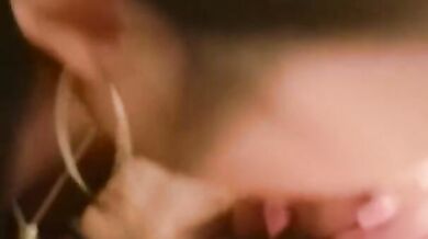 Getting a sloppy blow job