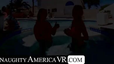 Beautiful Babes Kenna James & Veronica Weston Are In The Mood For A Threesome