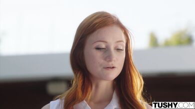 TUSHY Luscious blonde ass fucked