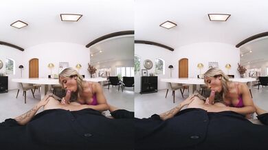 Dining With A Hot Blonde