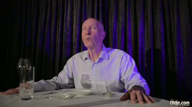 Trophy wife incredible sex with old husband she gets mouth full of cum