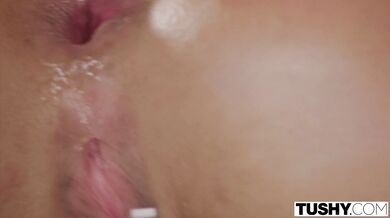 TUSHY Kiki Wants 2 Things For Her Birthday, Oliver & Anal