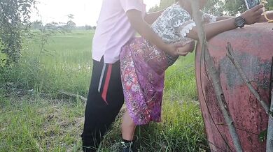 Big Tits Asian Outdoor 3