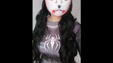 Tiktok Challenge Masked Girl