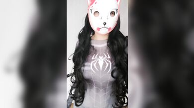 Tiktok Challenge Masked Girl