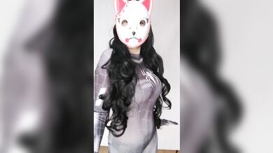 Tiktok Challenge Masked Girl
