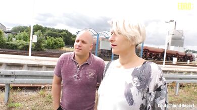 AMATEUREURO - Mature German Lady Picked Up To Get Her Wet Pussy Fucked