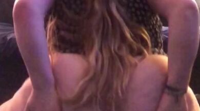 Long haired Pawg riding huge dildo rough and deep