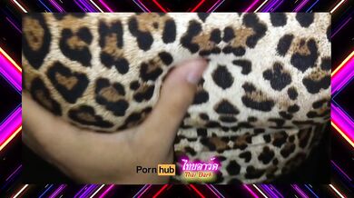 Example of a friend wearing a tiger pattern Thailand