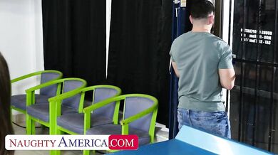 Bubble Butt Brunette Mae Milano Gets Fucked In The Laundromat By Friend's Brother - The Butt