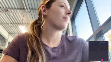 Nadia Foxx Lush! To The GYM And A DRIVE THRU Omg I CAME ON THE STAIRMASTER!!