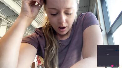 Nadia Foxx Lush! To The GYM And A DRIVE THRU Omg I CAME ON THE STAIRMASTER!!