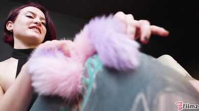 Pet Play Dominatrix Controls Tattoo Cat-girl - Miss Flora