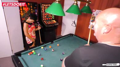 LETSDOEIT - German HouseWife Cheats and Gets Fucked on the Pool Table