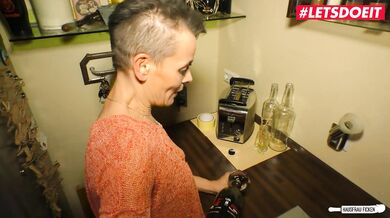 LETSDOEIT - Petite German Mature Fucked Hard By Her Neighbor