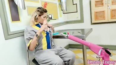Tranny Bella Atrix Fucked By Machine