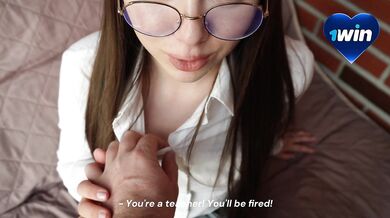 A student mistook the door and was fucked by a stranger for credit - Valeria Sladkih