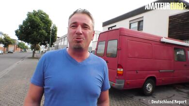 DeutschlandReport - Annette Liselotte Chubby German Mature Seduced Into Hot Sex With Stranger