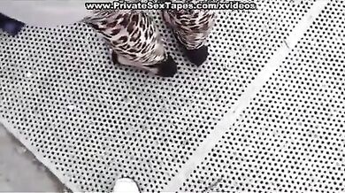 Doggy outdoor sex with lavish explosion porn