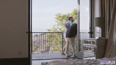 LUCIDFLIX Busty blonde bombshell Kenzie Taylor is hungry for a cock to fill her up