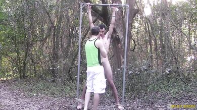 Naked Twink Gets His Dick Jerked Off