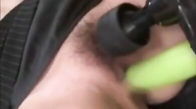 Hairy Asian To Orgasm
