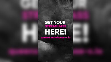 Lesbian playing with double dildo at Warehouse X