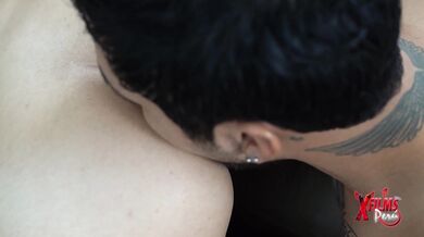 Busty Venezuelan babe gives breast milk to casting tester