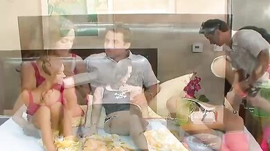 Bad Girl Jaclyn Case Fucking In The Bedroom With Her Petite - Juliana Grandi