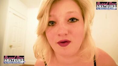 She's So Dirty! Sweet Blonde Faith Hope Was Facialized After Hard Sex!