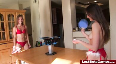 Licking her tight pussy and sucking the judge hard dick after a naughty game