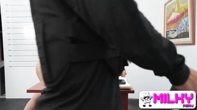 I want to suck cock!!! Police arrest a very horny whore on the street