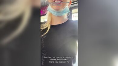 STRANGER CHALLENGE - I ask a stranger to fuck me in the stockroom of a pizzeria