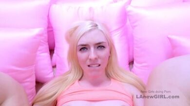 Beautiful Blonde Teen swallows cum fromstep-dad