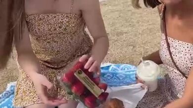 Romantic Date With Two Beautys