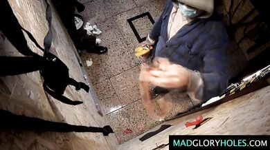 Big Tits MILF GangBanged And Eating Cum